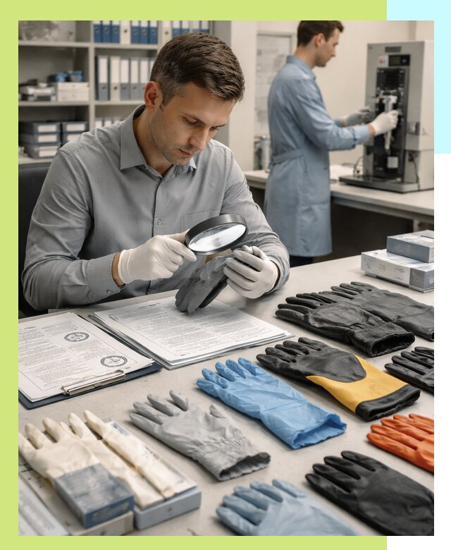 Сертификация перчаток и средств защиты продукции в Киселёвске