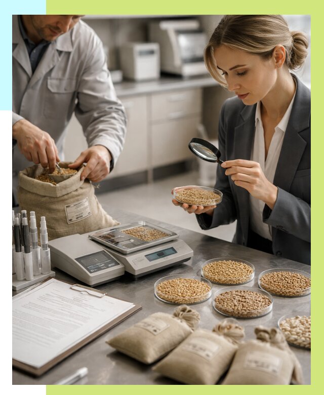 Сертификация зерна в Киселёвске по цене от 15422 р. | Алешин-Кис
