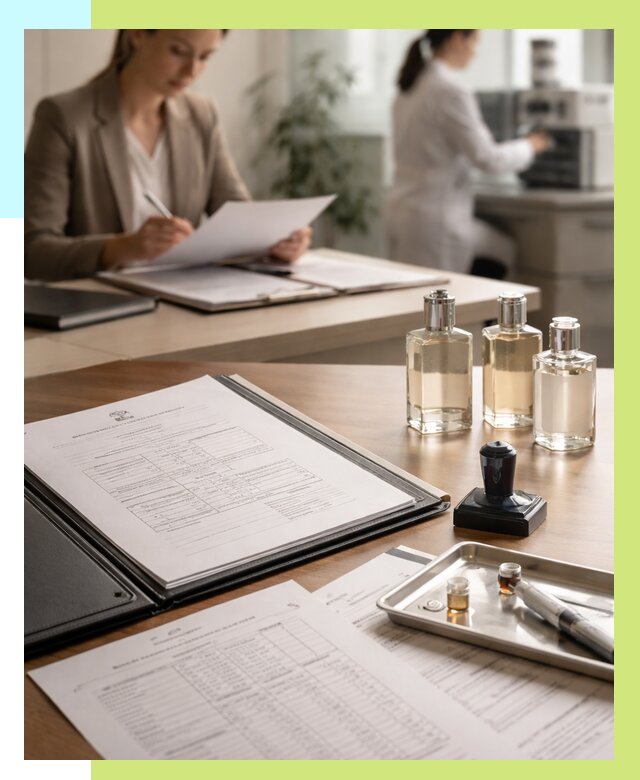 Сертификация парфюмерии в Киселёвске от 15422 р. | Алешин-Кис