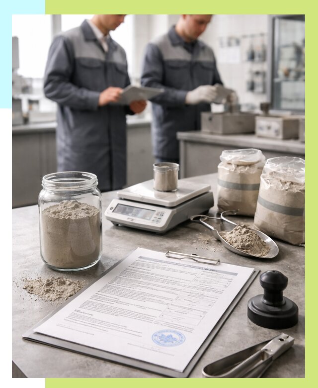 Сертификация цемента в Киселёвске от 20562 р. | Алешин-Кис