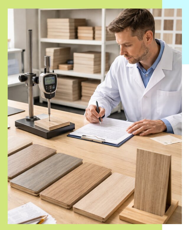 Сертификация ламината с испытаниями и оформлением документов в Киселёвске