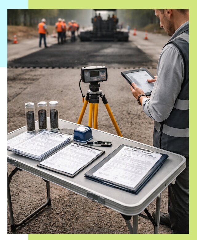 Сертификация асфальта в Киселёвске от 25703 р. | Алешин-Кис