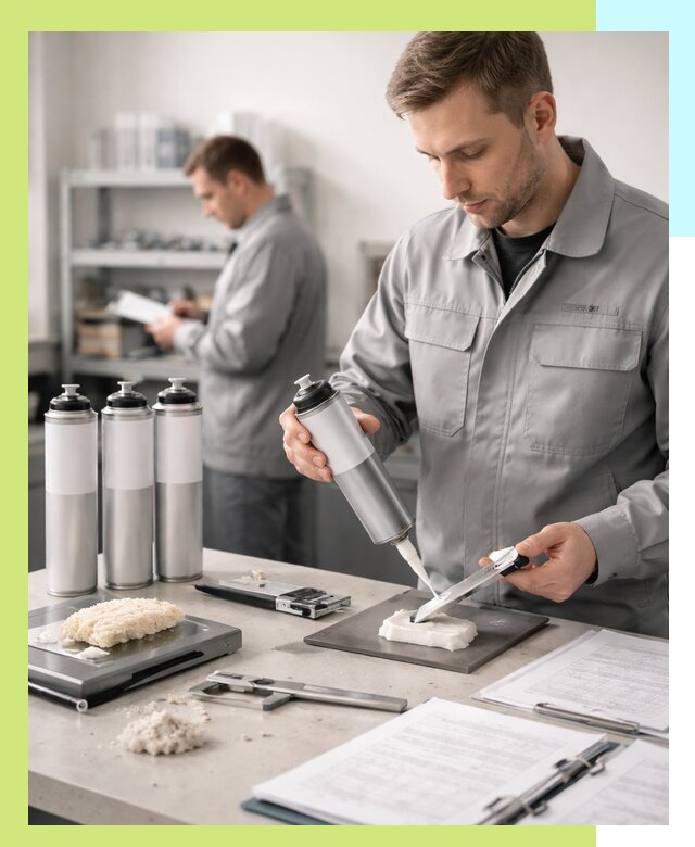 Сертификация монтажной пены и соответствие стандартам в Киселёвске