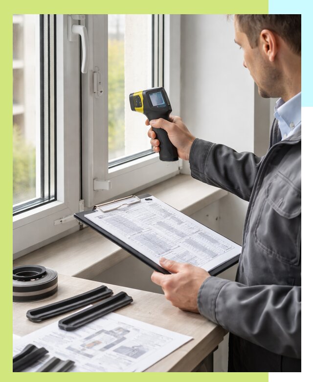 Сертификация окон в Киселёвске: испытания, сертификаты, декларации