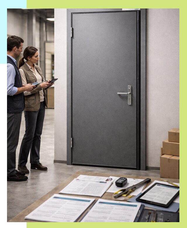 Сертификация противопожарных дверей в Киселёвске от 9253 р. | Алешин-Кис