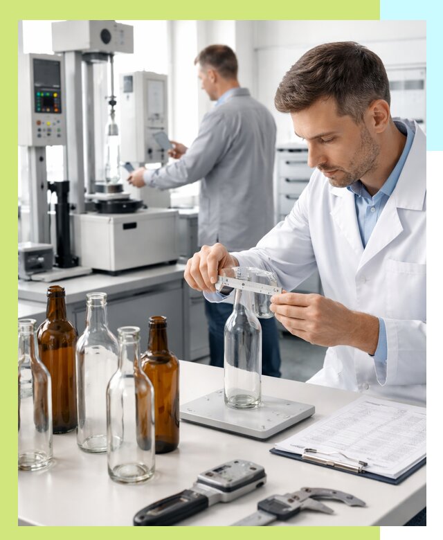 Сертификация стеклянных бутылок и сопутствующей упаковки в Киселёвске