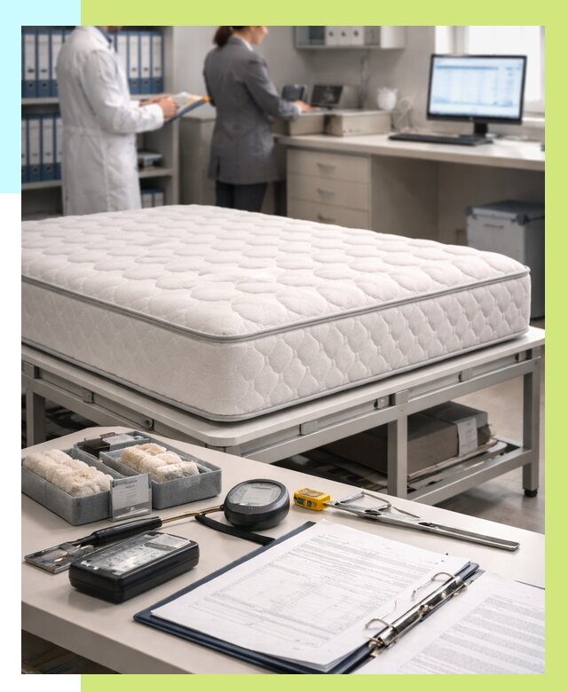 Сертификация матрасов в Киселёвске от 8739 р. | Алешин-Кис