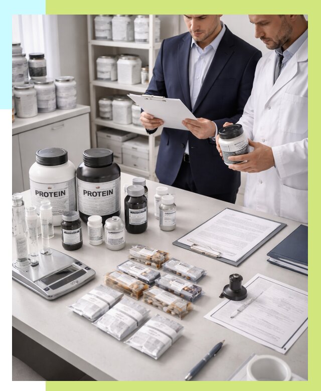 Сертификация спортивного питания в Киселёвске от 15422 р., Алешин-Кис