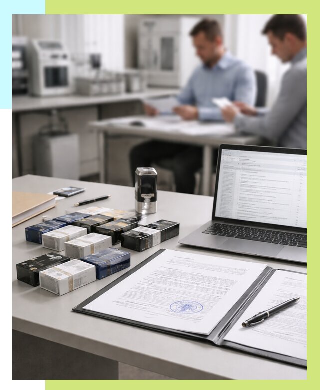 Сертификация сигарет под ключ в Киселёвске от 46265 р. | Алешин-Кис