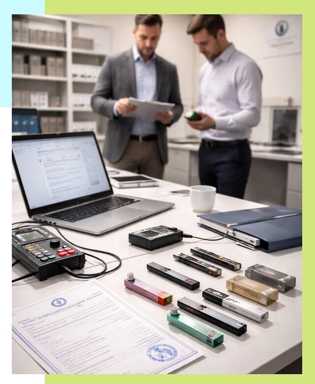 Сертификация электронных сигарет в Киселёвске от 20562 р. | Алешин-Кис