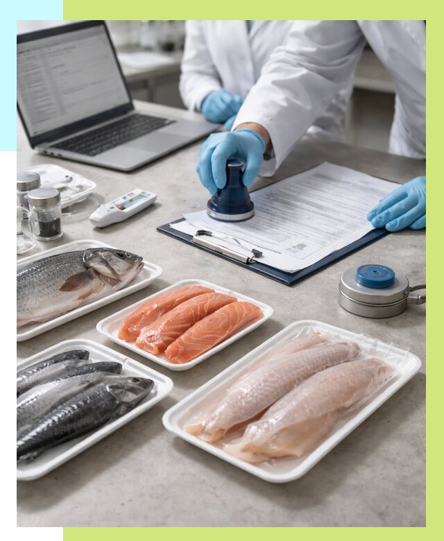 Сертификация рыбы и сертификат в Киселёвске от 15422 р. | Алешин-Кис