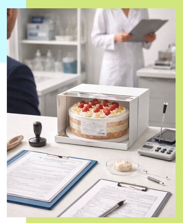 Сертификация тортов в Киселёвске от 9253 р. заказать | Алешин-Кис