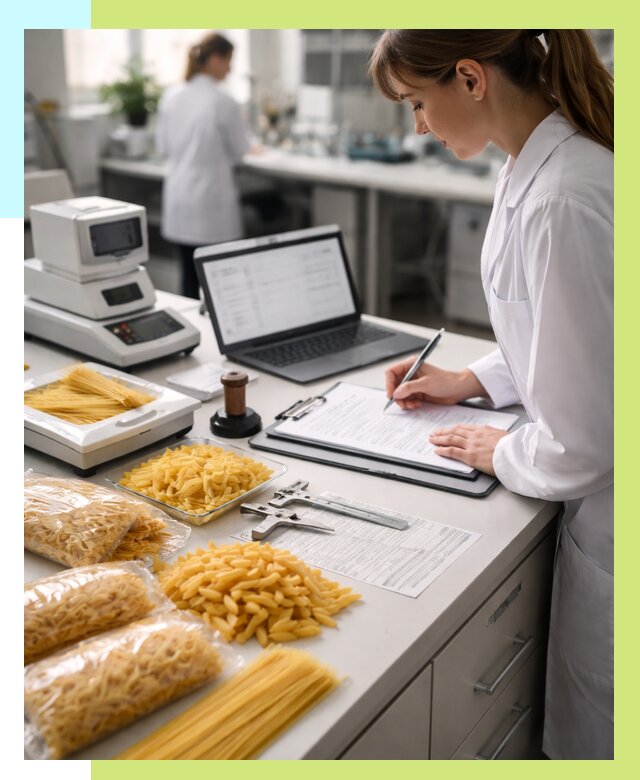 Сертификация макаронных изделий в Киселёвске от 15422 р. | Алешин-Кис