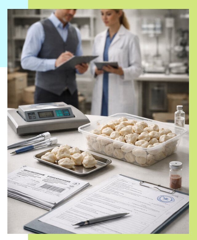 Сертификация пельменей в Киселёвске от 15422 р. срочно | Алешин-Кис