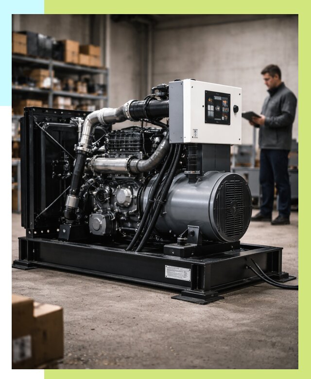Сертификация дизель генераторов в Киселёвске от 15422 р. | Алешин-Кис
