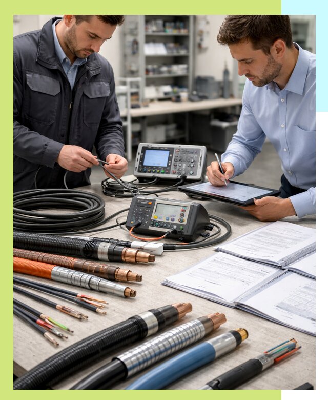 Сертификация кабеля и электропроводки в Киселёвске под ключ