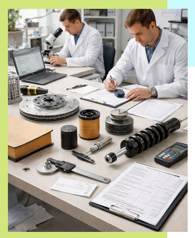 Сертификация автозапчастей и комплектующих в Киселёвске по ГОСТ