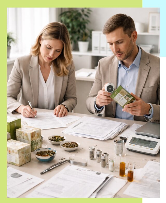 Разработка ТУ на чай и маркировку продукции в Киселёвске