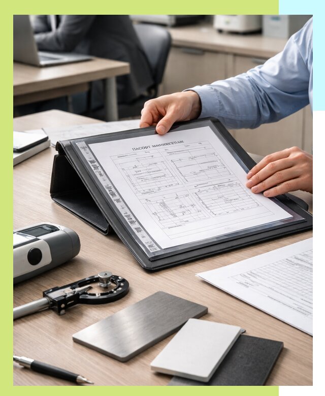 Оформление паспорта материала для продукции в Киселёвске