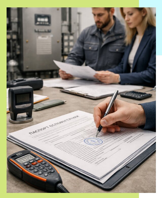 Оформление паспорта эксплуатации оборудования в Киселёвске