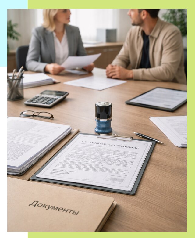 Сертификат соответствия на продукцию в Киселёвске от 15422 р.|Алешин-Кис