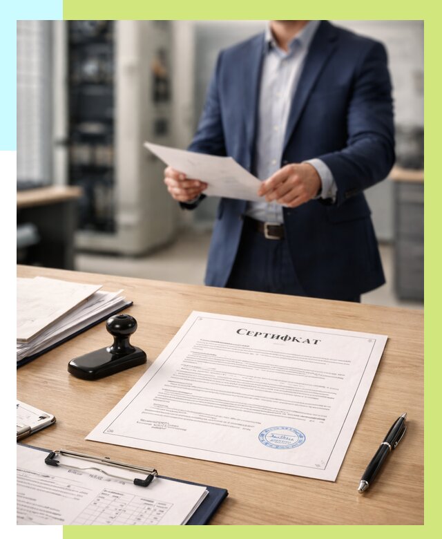 Сертификат на оборудование в Киселёвске от 15422 р. | Алешин-Кис