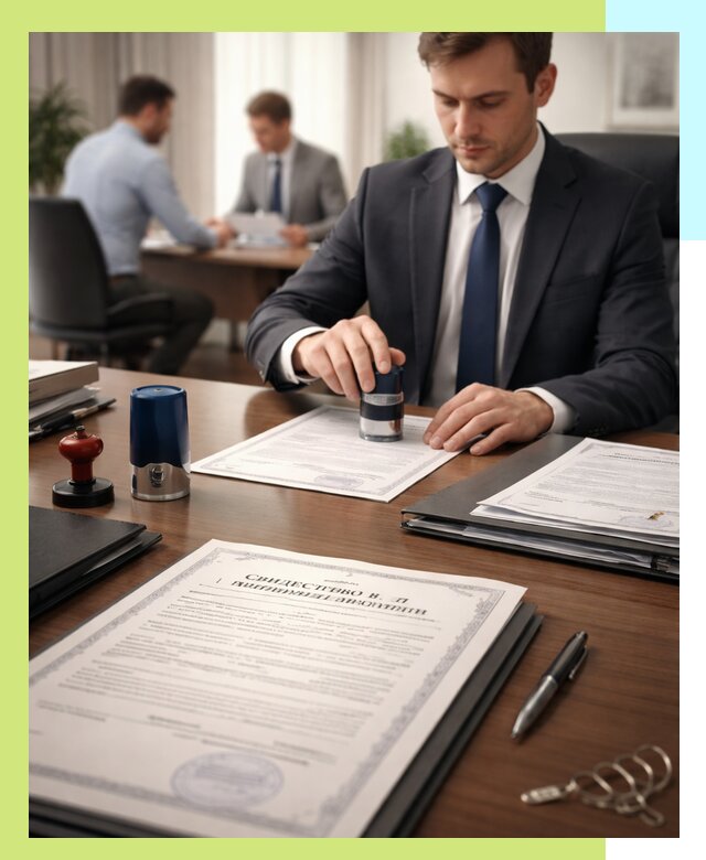 Оформление свидетельства о государственной регистрации в Киселёвске