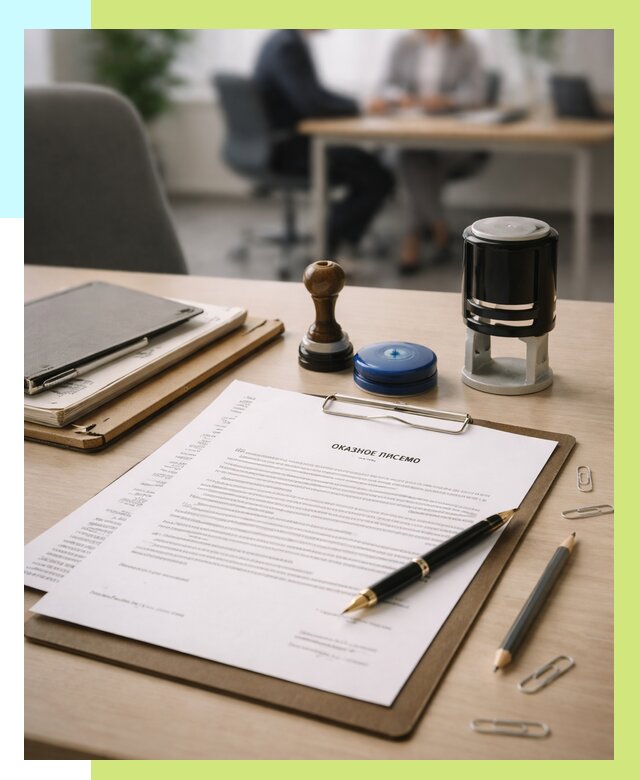 Отказное письмо для Wildberries в Киселёвске от 2570 р. | Алешин-Кис