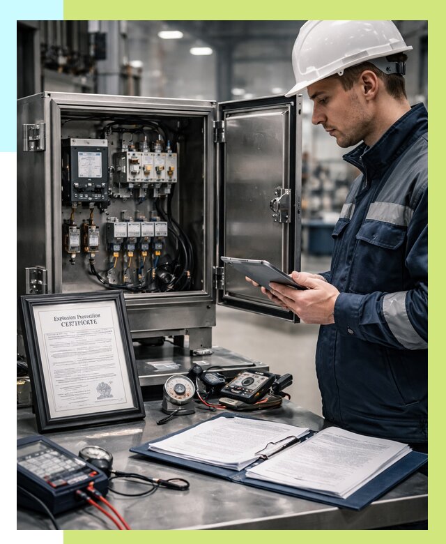 Сертификат взрывозащиты в Киселёвске от 46265 р. | Алешин-Кис