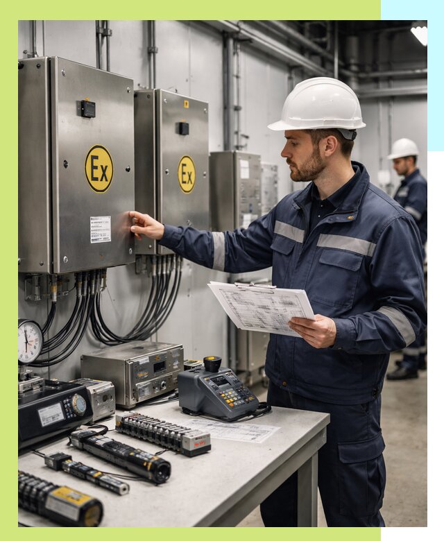 Сертификат взрывозащиты промышленного оборудования в Киселёвске