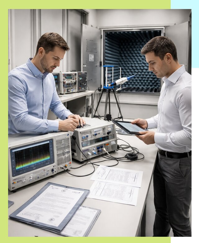 Оформление и выдача сертификата ЭМС для продукции в Киселёвске