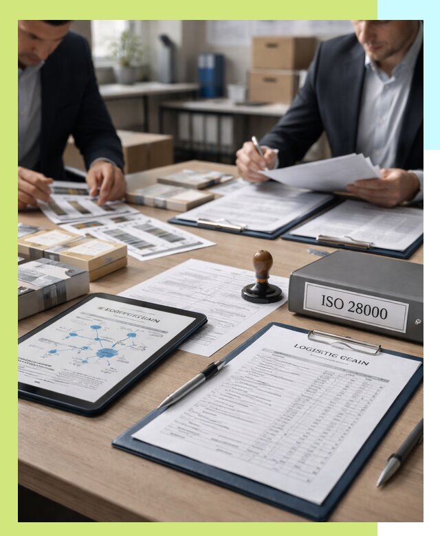 Получение сертификата ISO 28000 по безопасности цепи поставок в Киселёвске