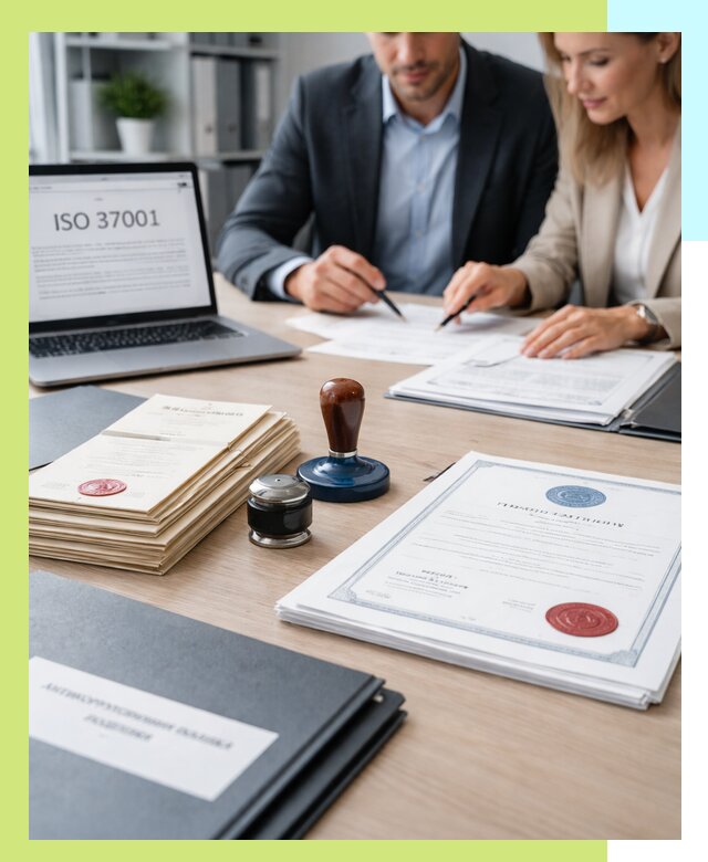 Получение сертификата ISO 37001 по системе борьбы с коррупцией в Киселёвске